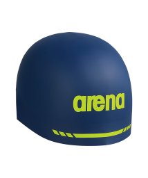 arena (アリーナ)/【アクアフォース3Dキャップ】レーシングシリコーンキャップ（ソフトタイプ、WA承認）/ネイビー