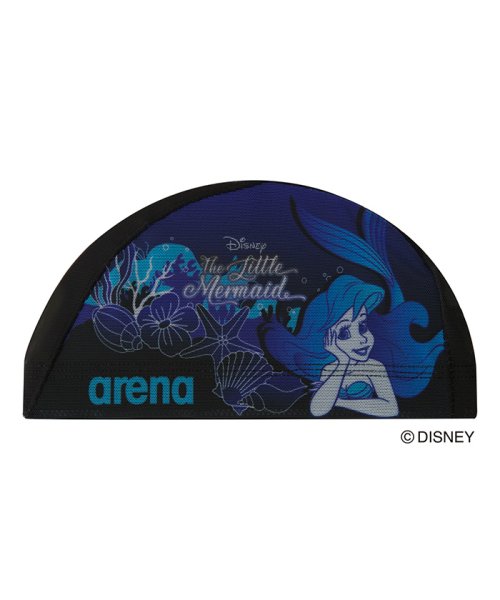 arena (アリーナ)/【ディズニー】プリンセスデザイン メッシュキャップ/ブラック
