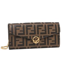 FENDI/フェンディ ショルダーバッグ FFロゴ お財布ショルダー お財布ポシェット ブラウン レディース FENDI 8M0365 AAFM F13VK/505081004