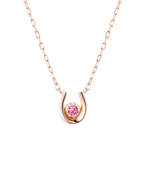 【10月誕生石】K10ピンクゴールド ネックレス ラヴァリエールネックレス GMS1950589213(14850円)