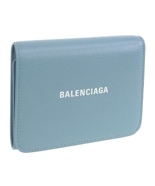 BALENCIAGA(バレンシアガ)/BALENCIAGA バレンシアガ 三つ折り 財布/ブルー