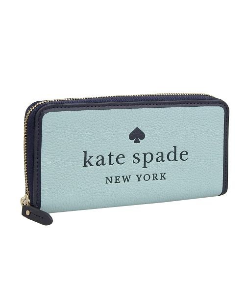 kate spade new york(ケイトスペードニューヨーク)/kate spade ケイトスペード ELLA L 長財布/ブルー