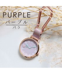 nattito/【メーカー直営店】腕時計 レディース フルカ カラビナ キーチェーン キーホルダー 花柄 お花モチーフ かわいい GY050/505082735