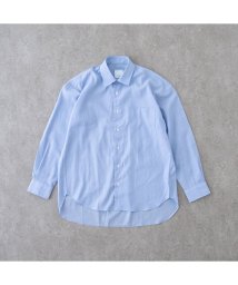 BRICK＆SONS/リラックスバックプリーツシャツ＜ブルーピンストライプ＞/505085222