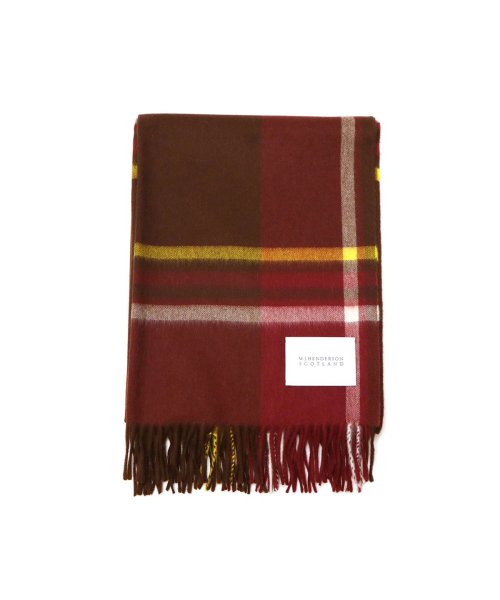 ダブルジェイヘンダーソン スコットランド マフラー チェック W.J.HENDERSON SCOTLAND イギリス製 WOVEN STOLE WJHA－03 ダブルジェイヘンダーソン WJHA－03 TM1821279763(14036円)