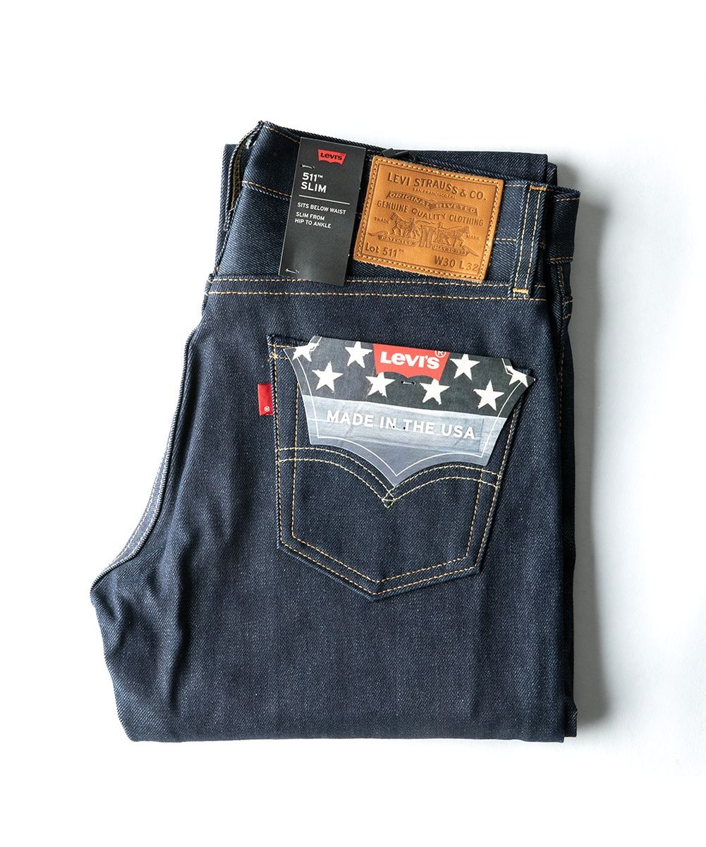 リーバイス デニム メンズ ジーパン 511 Levis 米国産 デニム