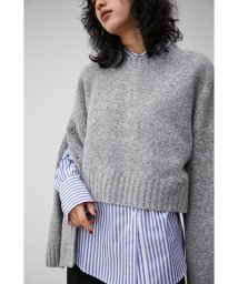 AZUL by moussy/2WAY BUTTON DESIGN SLEEVE KNIT/505086172