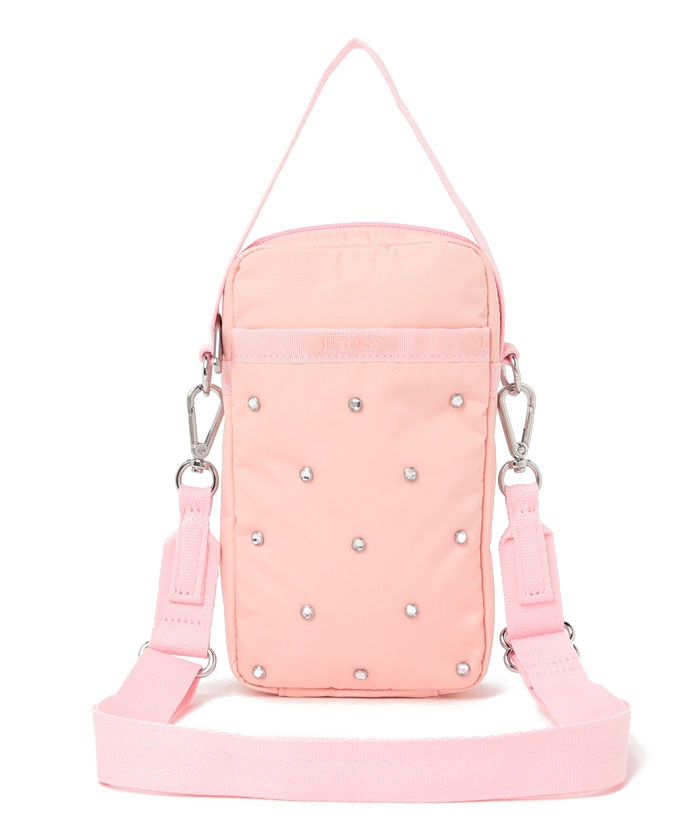 MINI PHONE W STONESビジューピンク(505067154) | LeSportsac