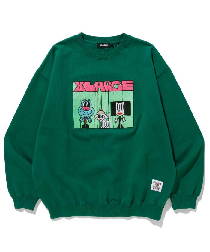 XLARGE(XLARGE) |TIM COMIX CREWNECK SWEAT XLARGE(505086700) - MAGASEEK