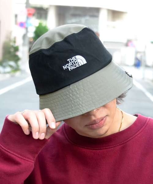 THE NORTH FACE(ザノースフェイス)/THE NORTH FACE ノースフェイス 日本未入荷 NEW BUCKET HAT L バケット ハット 帽子/グレー
