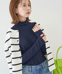 ROPE' PICNIC(ロペピクニック)/【CM着用商品】【WEB限定カラー: ライトグレー，イエロー】シアーカットタートル/ネイビー（40）