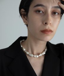 marjour/BAROQUE PEARL NECKLACE/505087446