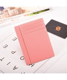 BACKYARD FAMILY(バックヤードファミリー)/本革 カードケース gcase469/ピンク