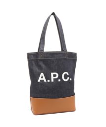 A.P.C./アーペーセー トートバッグ ネイビー ブラウン メンズ レディース APC CODDP M61444 CAF/505087466