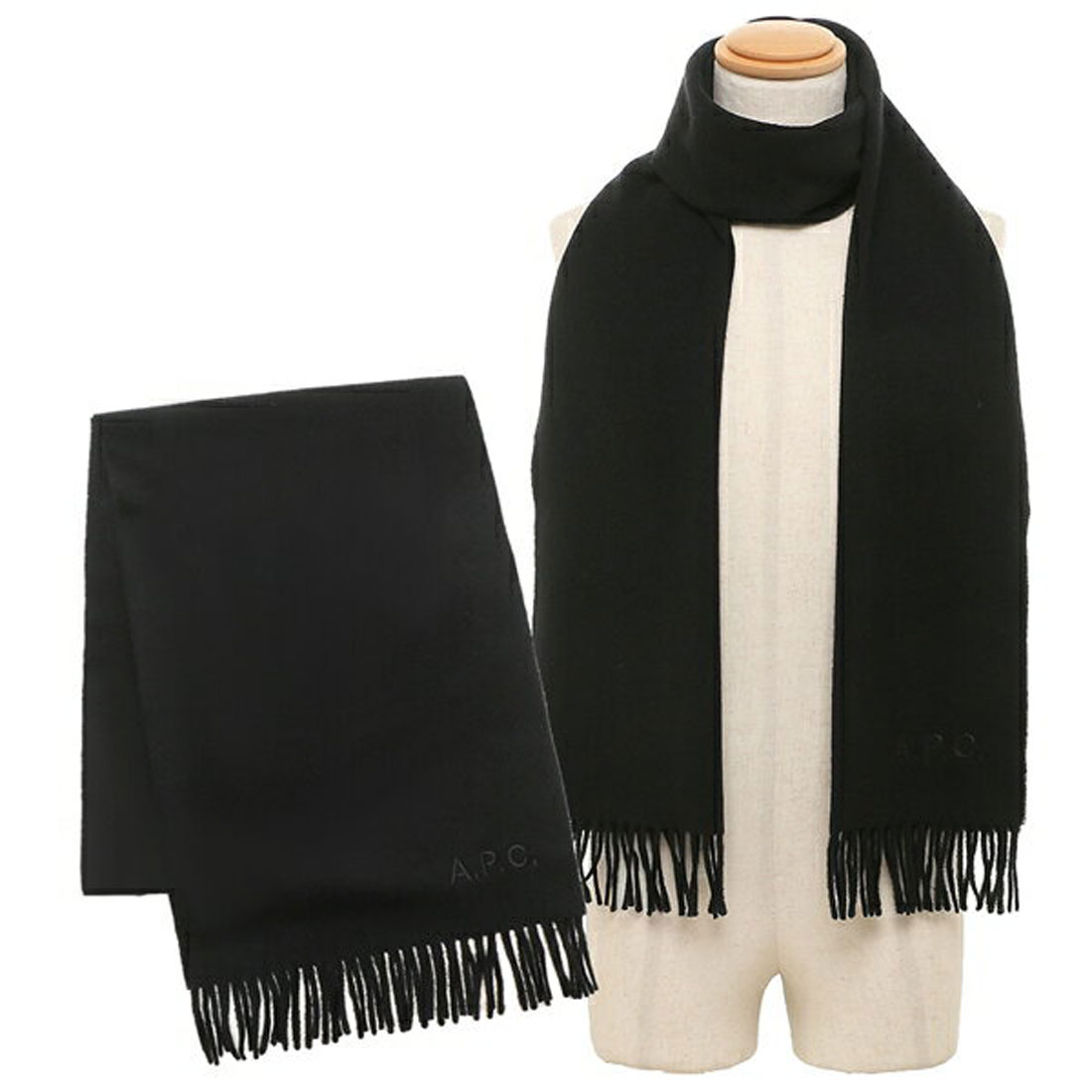 タグ付き新品 アーペーセー apc マフラー ストール カシミア混