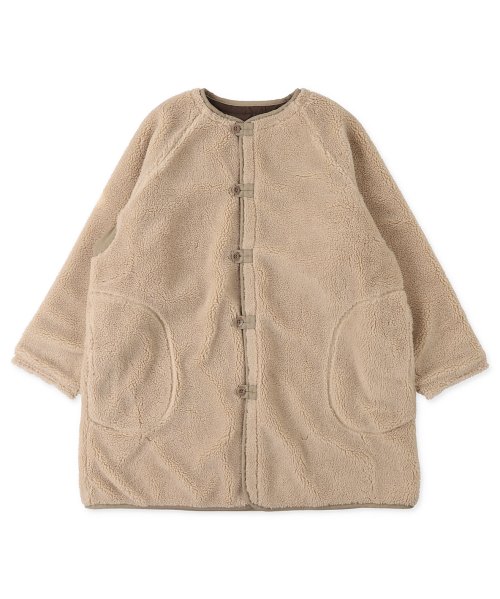 最終値下げ】デニム＆ダンガリー はめ込み リバーシブルボアジャケット150 