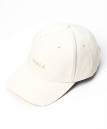 FURLA(フルラ)/キャップ　”フロント FURLA ロゴ”/オフホワイト