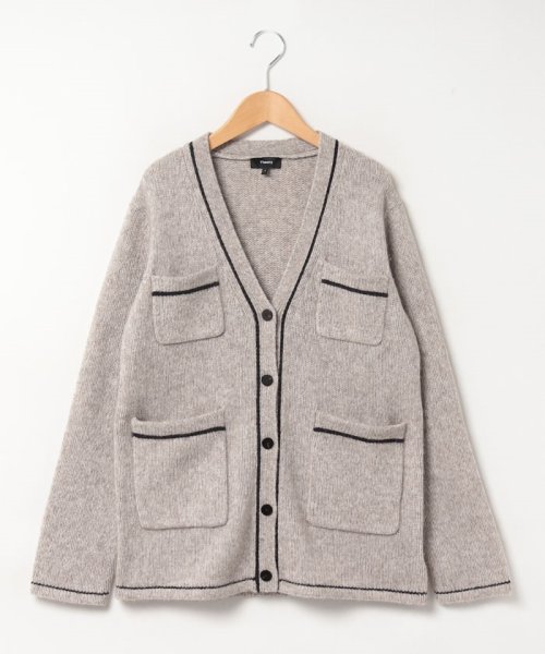 カーディガン NUAGE2 CONTRAST CARDI(505087056) | セオリー(Theory 