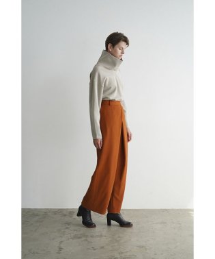 CLANE/CROSS TUCK WIDE PANTS/505087371