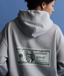 Schott(ショット)/HOODED SWEAT "110th. Note"/"110周年紙幣"パーカー/グレー