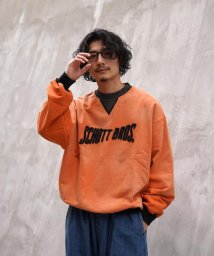 Schott/VINTAGE 2TONE CREW SWEAT/ヴィンテージ 2トーン クルースウェット/505090418