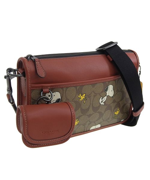 コーチショルダーバック　COACH×PEANUTS