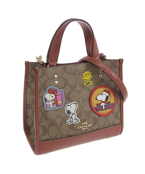 coach SNOOPYコラボバッグ