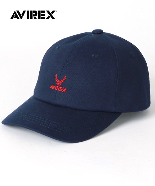 MARUKAWA(マルカワ)/【AVIREX】アヴィレックス ツイルキャップ/ベースボールキャップ レディース メンズ 帽子 キャップ/ネイビー