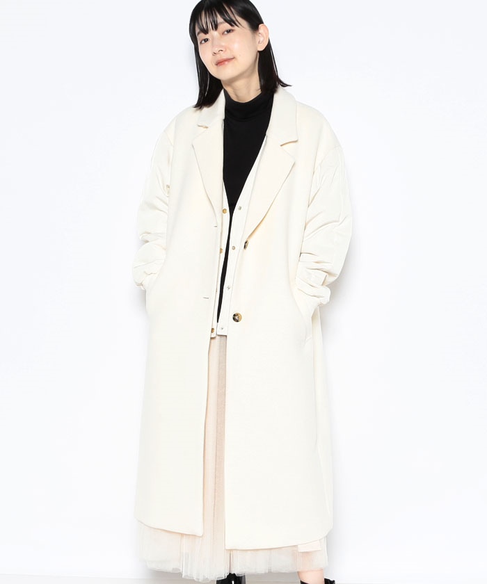 MICA&DEAL 奥深く 中綿チェスターコート