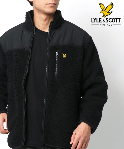 セール】【LYLE&SCOTT】ライル＆スコット ボアフリースブルゾン