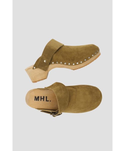 MHL.(エムエイチエル)/SWIVEL CLOG(代官山店・オンラインストア限定)/BROWN