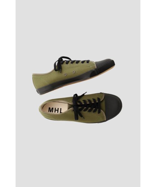 MHL.(エムエイチエル)/ARMY SHOES/KHAKI