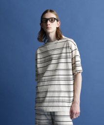 Schott/RANDOM BORDER SS T－SHIRT/ランダムボーダー Tシャツ/505092156