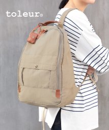 toleur/【toleur / トーラ】バッグ リュック バックパック デイパック リュックサック 鞄 ウォッシュ加工 ナイロン カウレザー 11337/505092306