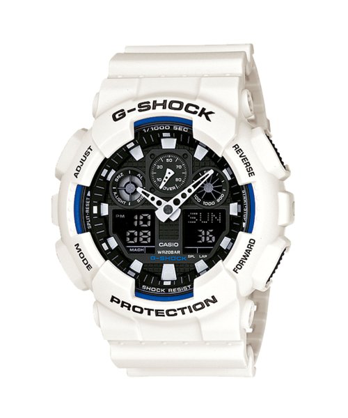 G-SHOCK(Gショック)/GA－100B－7AJF/ホワイト×ブラック
