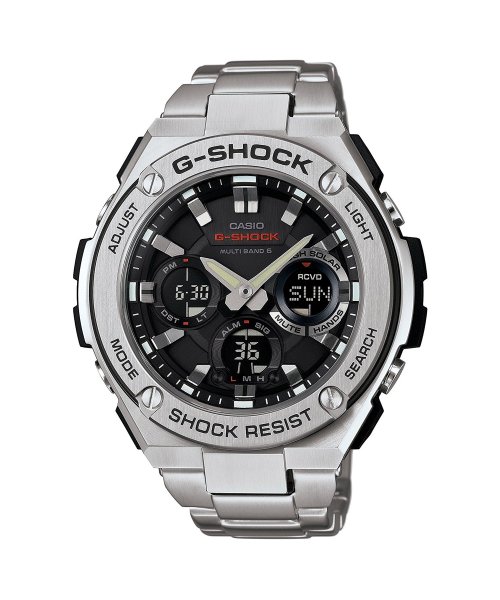 G-SHOCK(Gショック)/GST－W110D－1AJF/シルバー×ブラック