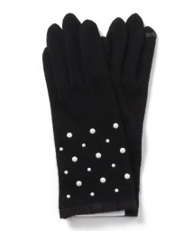 LANVIN en Bleu（GLOVE）(ランバンオンブルー（手袋）)/LB縫手袋/BLACK