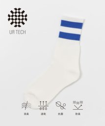 URBAN RESEARCH(アーバンリサーチ)/『UR TECH』ラインソックス/OFFXBLUE