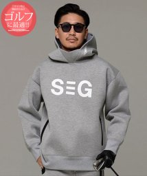 SB Select(エスビーセレクト)/SHI－JYOMAN GOLF ボンディングプルパーカー/グレー