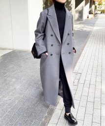 Wダブルブレストロングコート スピック スパン Spick Span Magaseek