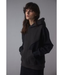 BLACK BY MOUSSY(ブラックバイマウジー)/wave patch hoodie/BLK