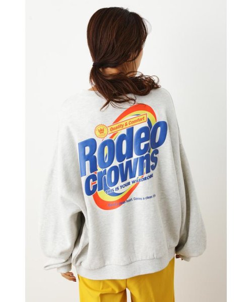 Washロゴビッグスウェットトップス ロデオクラウンズワイドボウル Rodeo Crowns Wide Bowl Magaseek