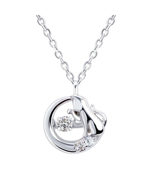 Sears ネックレス 猫 ダンシングストーン 薔薇 ローズ ボックスセット sp10－0002－1218 ダンシングストーン 薔薇