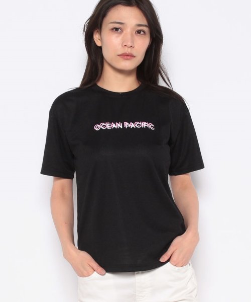Ocean Pacific(オーシャンパシフィック)/【OP】半袖Tシャツ/ブラック