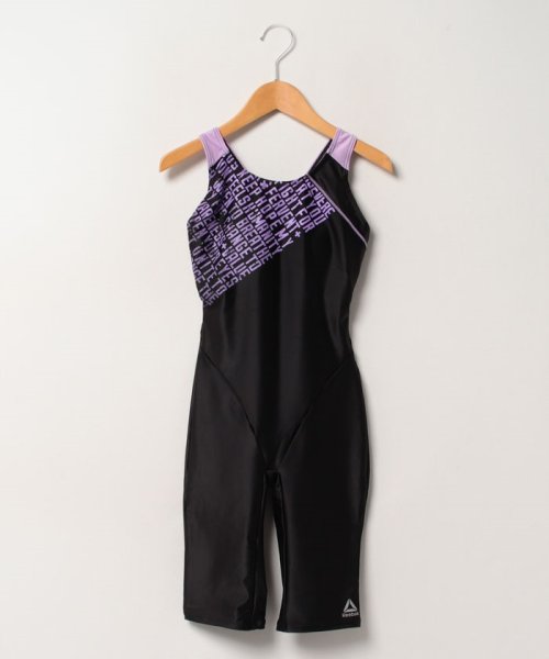 VacaSta Swimwear(バケスタ　スイムウェア（レディース）)/【REEBOK】オールインワン/ブラック×パープル