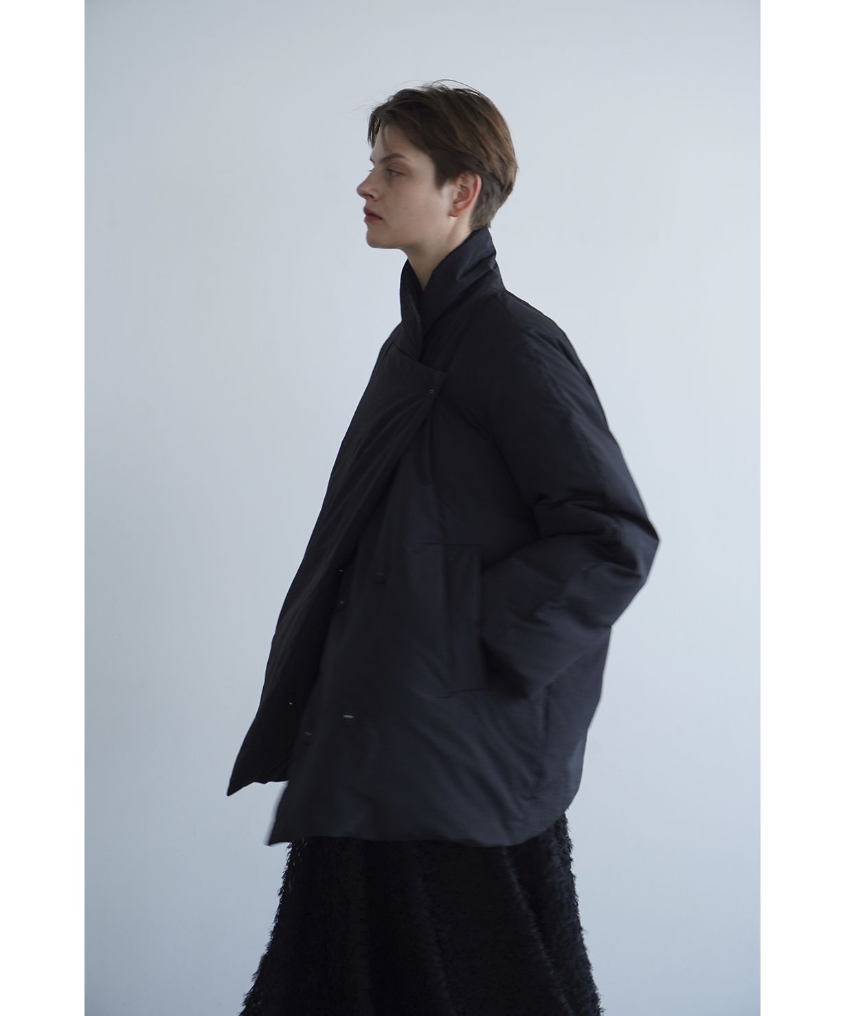 COCOON SHORT DOWN COAT(505087372) | クラネ(CLANE) - MAGASEEK