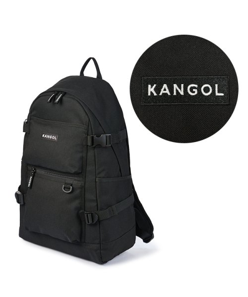 KANGOL(KANGOL)/カンゴール リュック 23L 通学 男子 女子 大学生 高校生 中学生 大容量 KANGOL 250－1290/ブラック