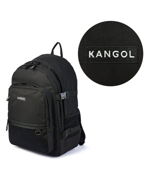 KANGOL(KANGOL)/カンゴール リュック 28L 通学 男子 女子 大学生 高校生 中学生 大容量 KANGOL 250－1293/ブラック