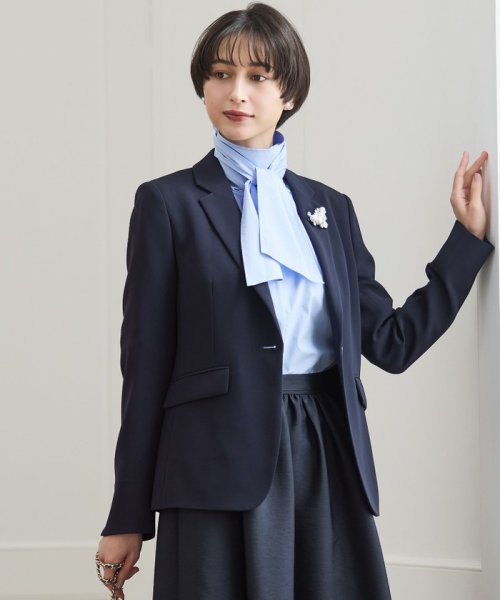 【セットアップ対応】トリアセダブルジョーゼット テーラード ジャケット 品番 パンツ ワンピース