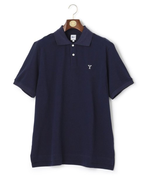 J.PRESS MENS(J．プレス　メンズ)/【Pennant Label】Garment Dyed Polo Shirt / Yale/ネイビー系